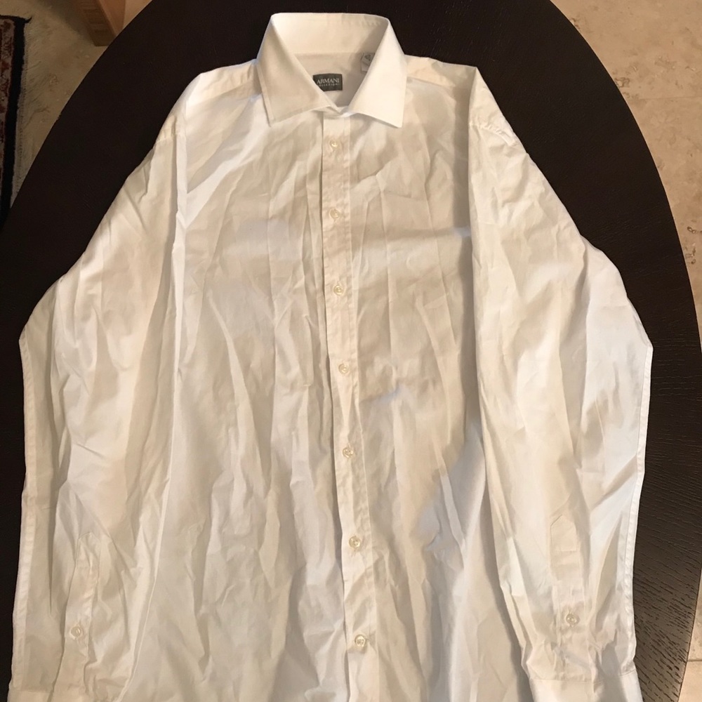 Armani Collezioni Mens Dress Shirt